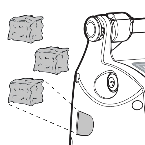 Oxlife Independence Air Inlet Filter - Travel Oxygen