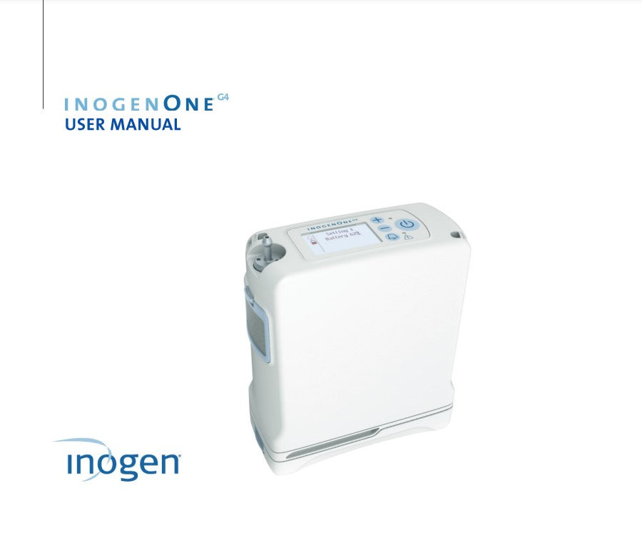 Inogen One® G4® User Manual - Travel Oxygen