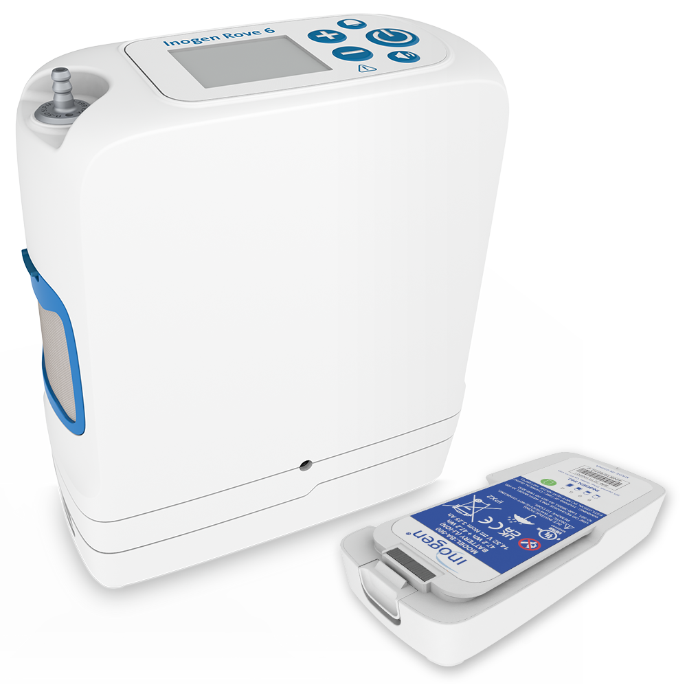 Inogen® One® Rove 6 Portable Oxygen Concentrator - Travel Oxygen